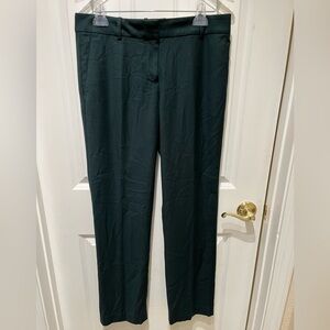 NWT Ann Taylor Dark Green Dress Pants - Classic Straight Fit